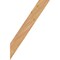 Ekena Millwork 5 1/2"W x 24"D x 36"H Traditional Smooth Knee Brace, Western Red Cedar BRC06X24X36TRA00SWR - alternate 4